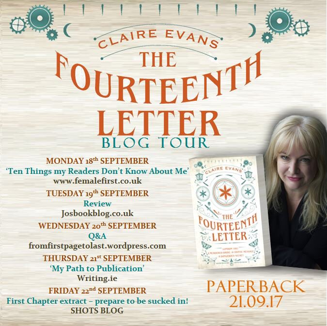 The Fourteenth Letter - Blog Tour